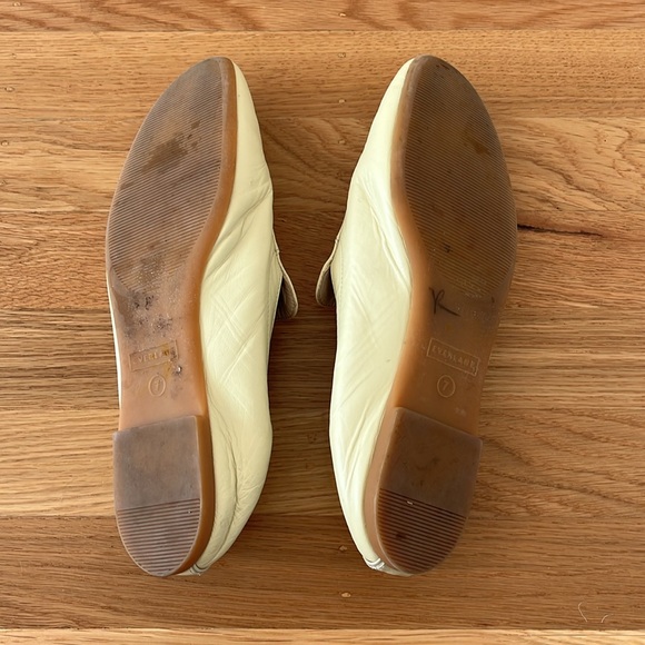 EVERLANE The Day Loafer Size 7 Cream/Lemon color - Picture 5 of 7